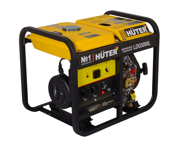 Дизельный генератор Huter LDG 5000L